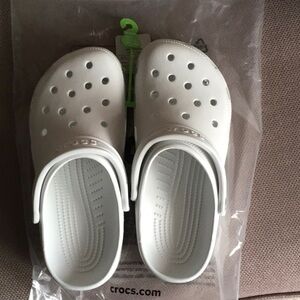 Adult White CROCS